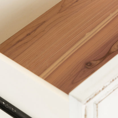 Abbey Park - 5 Drawer Chest - White - Hornell Furniture Outlet