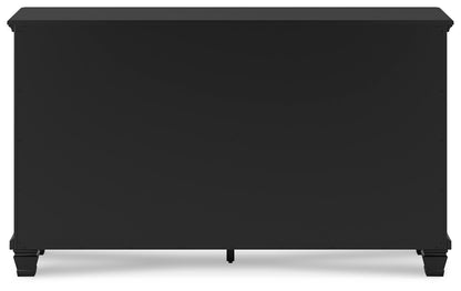 Lanolee - Black - Dresser - Hornell Furniture Outlet