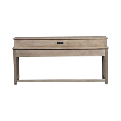 Parkland Falls - Console Bar Table - Light Brown - Hornell Furniture Outlet