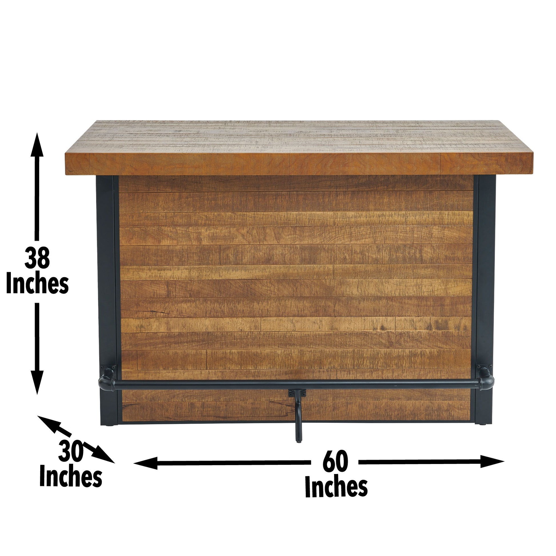 Tyler - Table And Base - Light Brown - Hornell Furniture Outlet