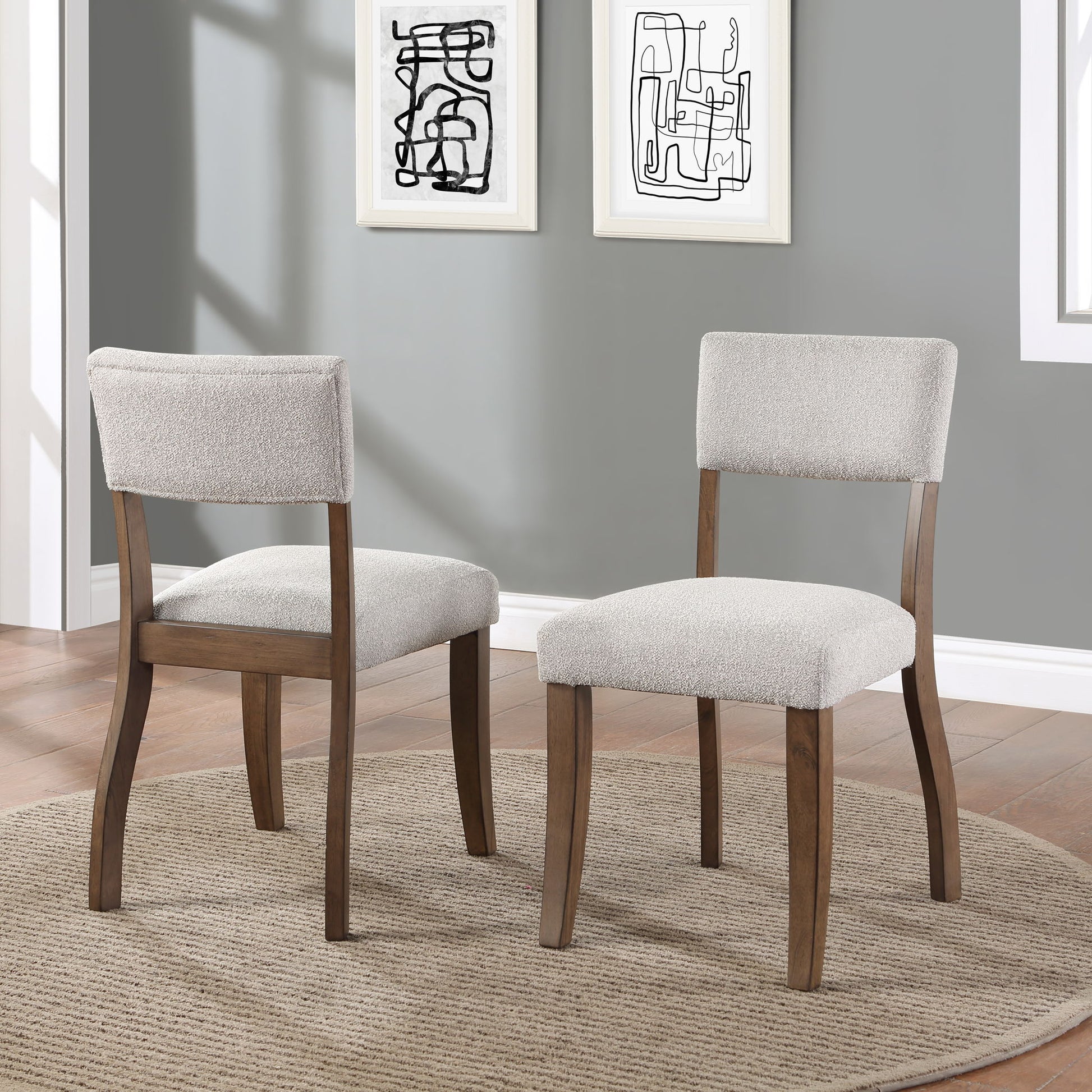 Wade - Side Chair (Set of 2) - White - Hornell Furniture Outlet