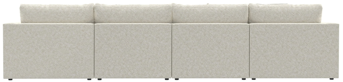 Ritzy - Modular Sofa And Included Cocktail Ottoman - Hornell Furniture Outlet