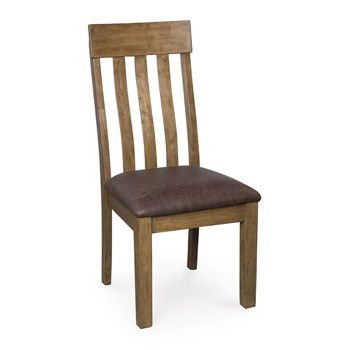 Urbinforte - Light Brown - Dining Upholstered Side Chair (Set of 2) - Hornell Furniture Outlet