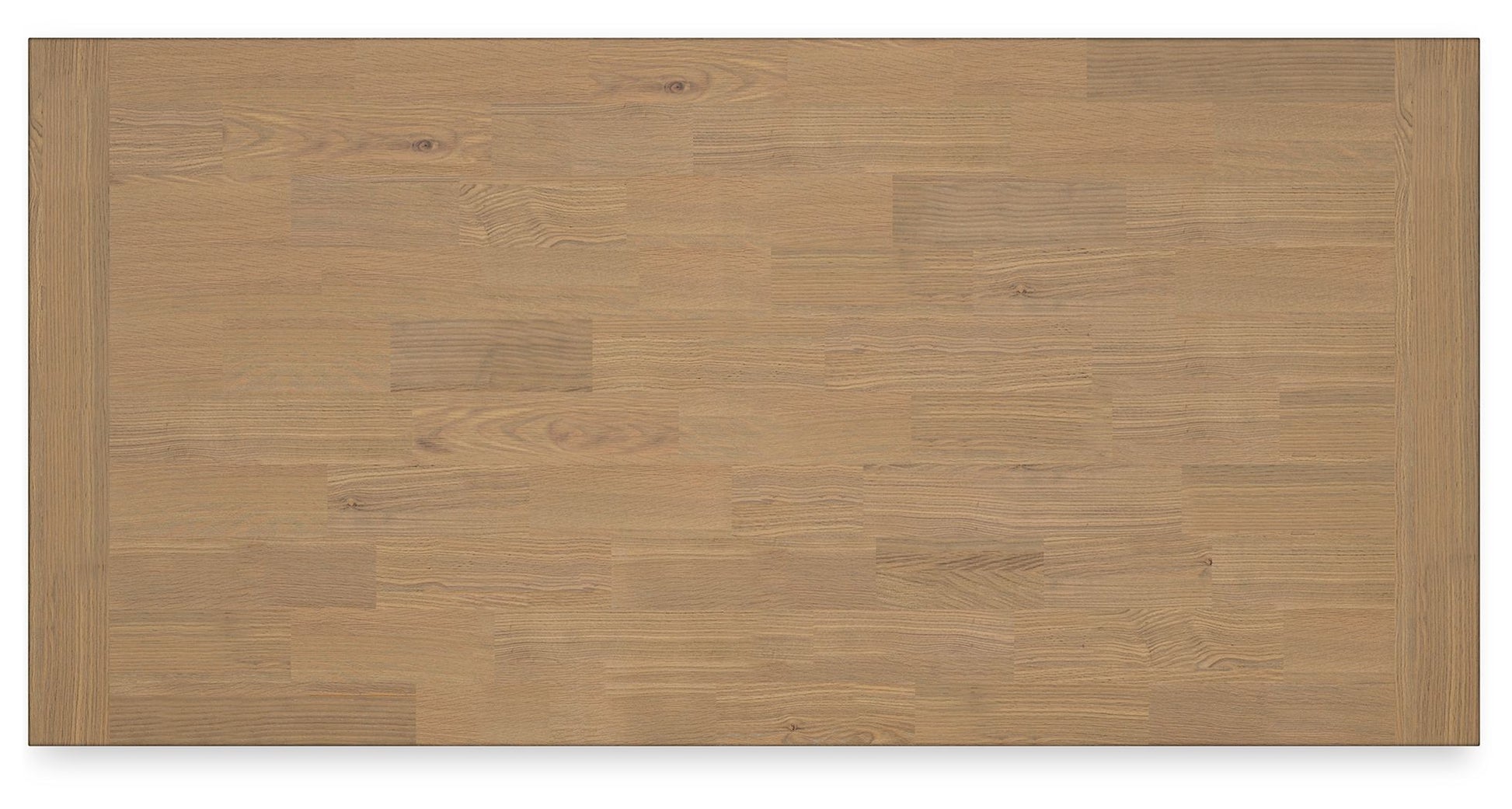 Ashbryn - White / Natural - Rectangular Dining Room Table - Hornell Furniture Outlet