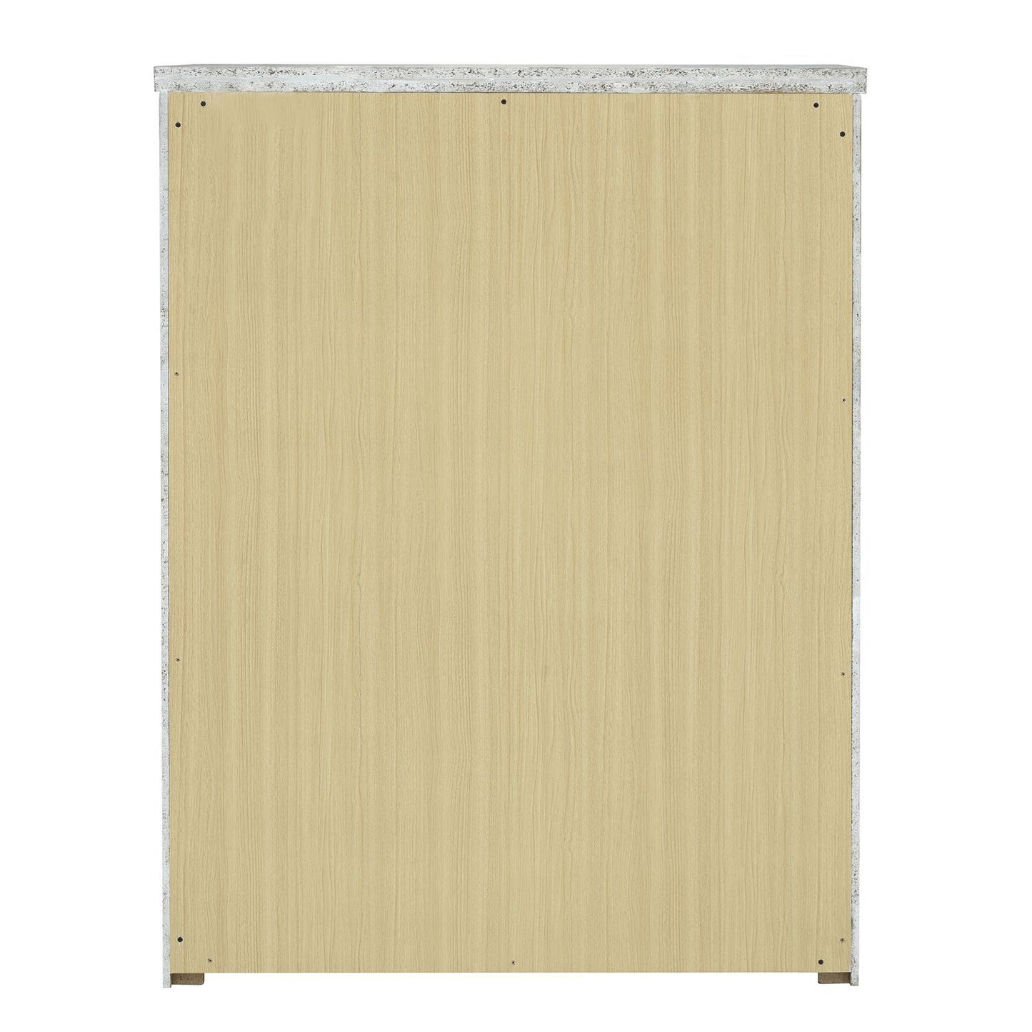 Modern Play - 5 Drawer Chest - White - Hornell Furniture Outlet