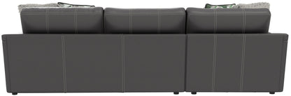 Minori - Italian Leather Sectional - Hornell Furniture Outlet