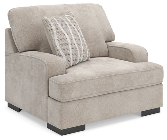 High Profile - Taupe - Chair and a Half - Hornell Furniture Outlet