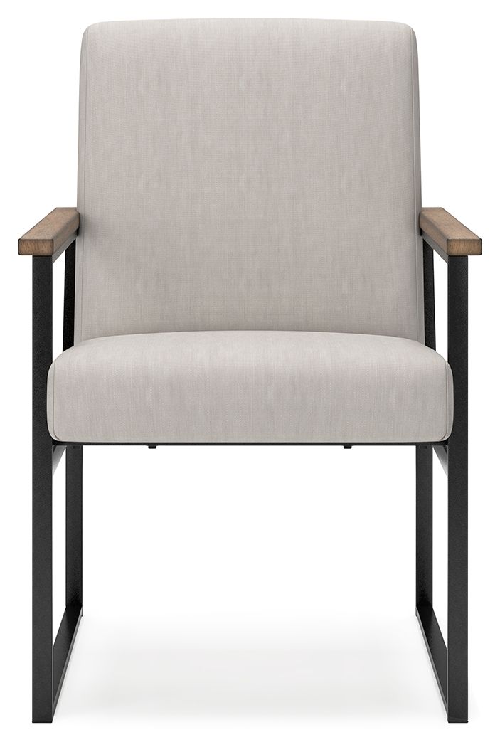 Montia - Home Office Desk, Desk Chair, Bookcase - Light Brown - Hornell Furniture Outlet