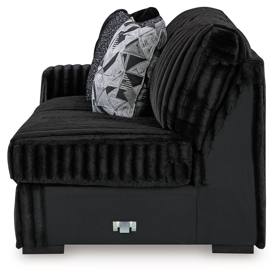 Midnight - Madness - Sectional - Hornell Furniture Outlet