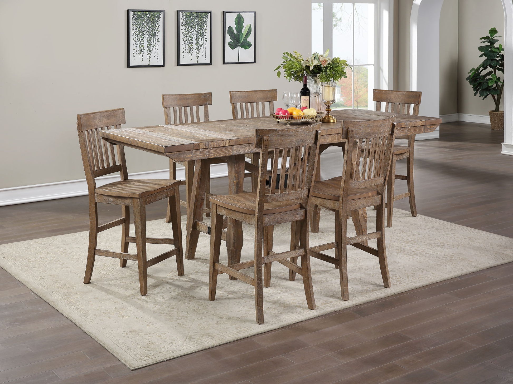Riverdale - Counter Height Dining Set - Hornell Furniture Outlet