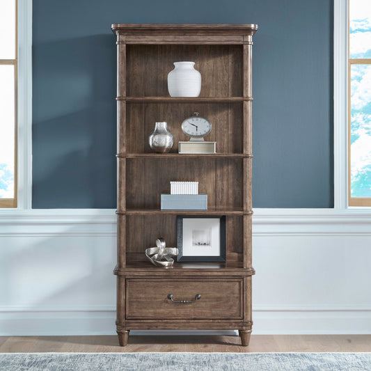 Harrison Heights - Bookcase - Sienna - Hornell Furniture Outlet