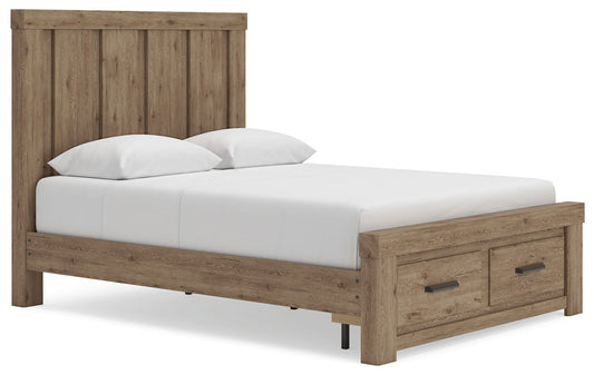 Oliandon - Panel Storage Bed - Hornell Furniture Outlet