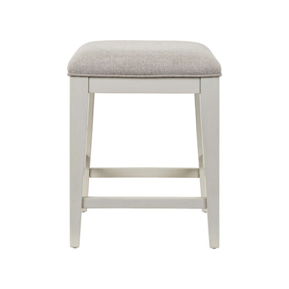 Berkley Square - Upholstered Console Stool (RTA) - Brown - Hornell Furniture Outlet