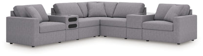 Modmax - Granite - Sectional - Hornell Furniture Outlet