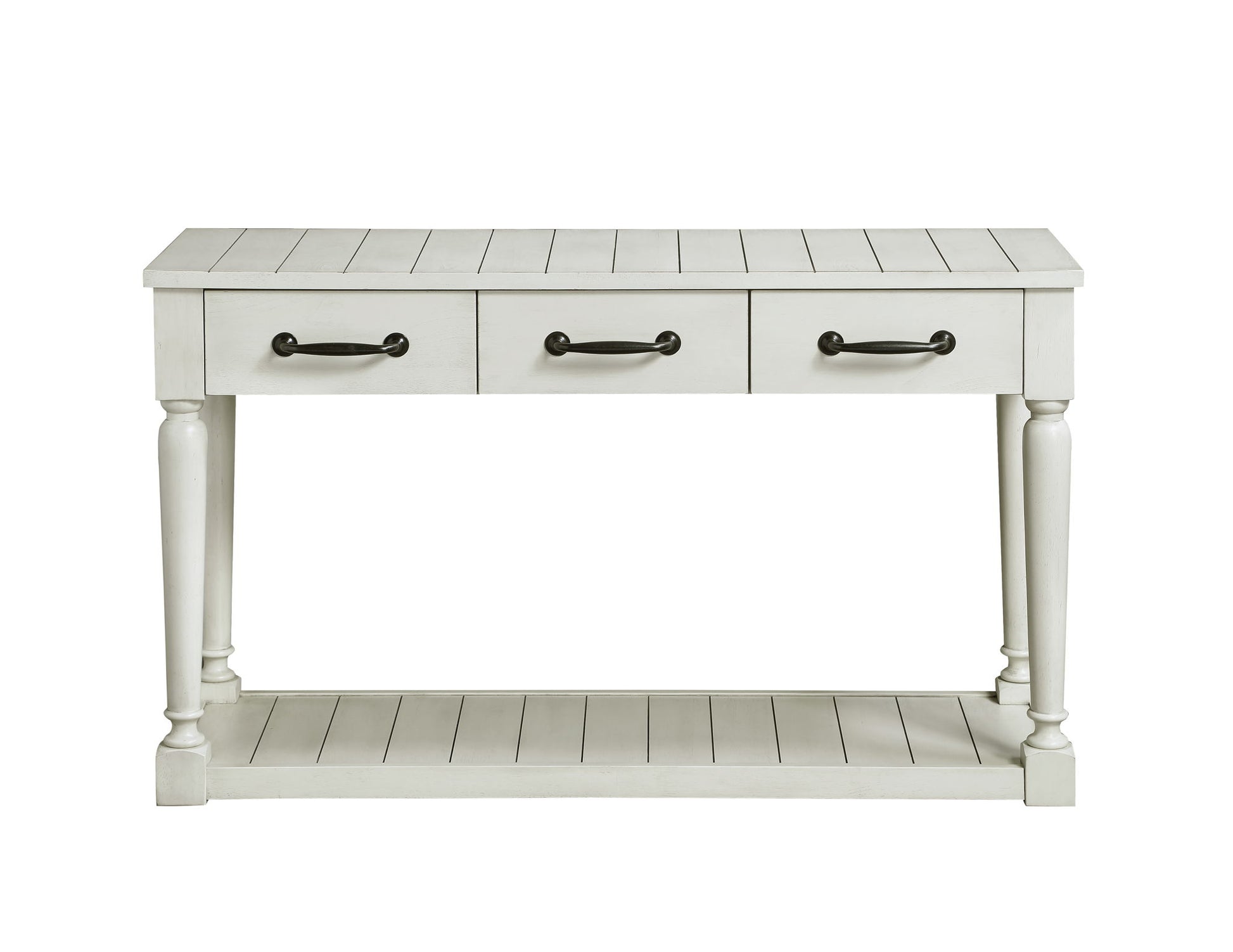 Hemingway - Sofa Table - White - Hornell Furniture Outlet