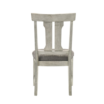 Hallendale - Splat Back Side Chair (RTA) - White - Hornell Furniture Outlet