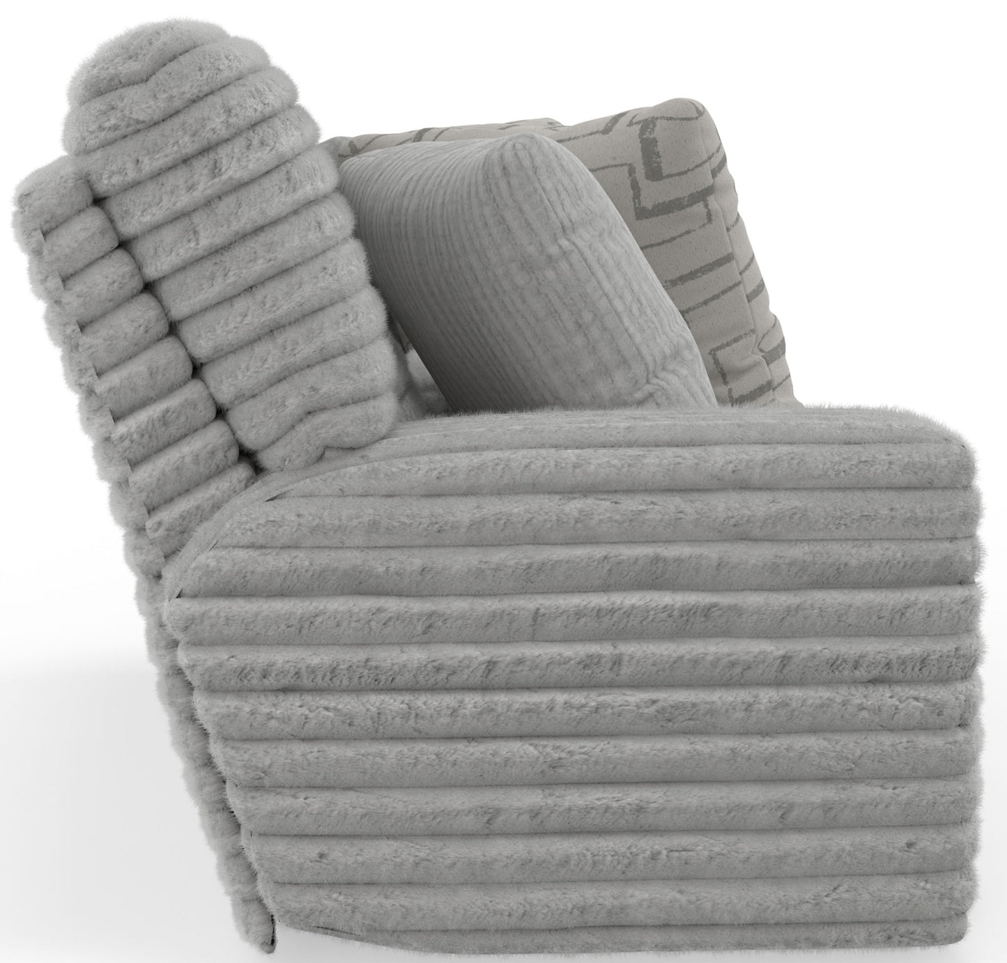 Lynx - Power Reclining Console Loveseat With Zero Gravity - Hornell Furniture Outlet