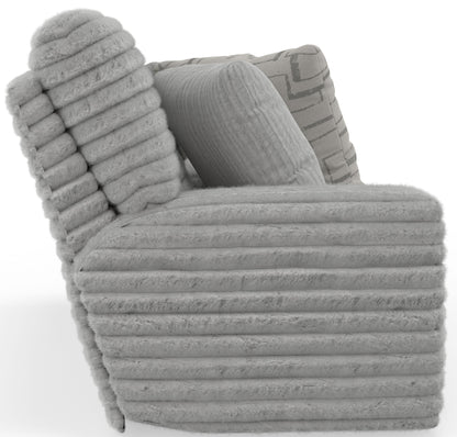 Lynx - Power Reclining Console Loveseat With Zero Gravity - Hornell Furniture Outlet