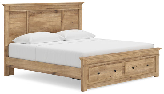 Makidern - Panel Storage Bed With Storage Footboard - Hornell Furniture Outlet
