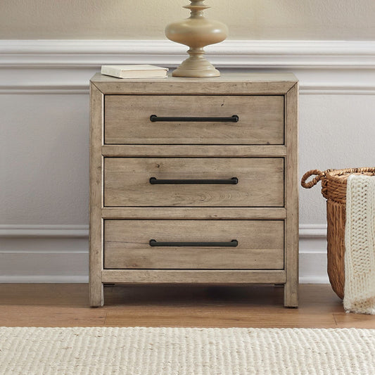 Proximity Place - Nightstand With Charging Station - Brown - Hornell Furniture Outlet