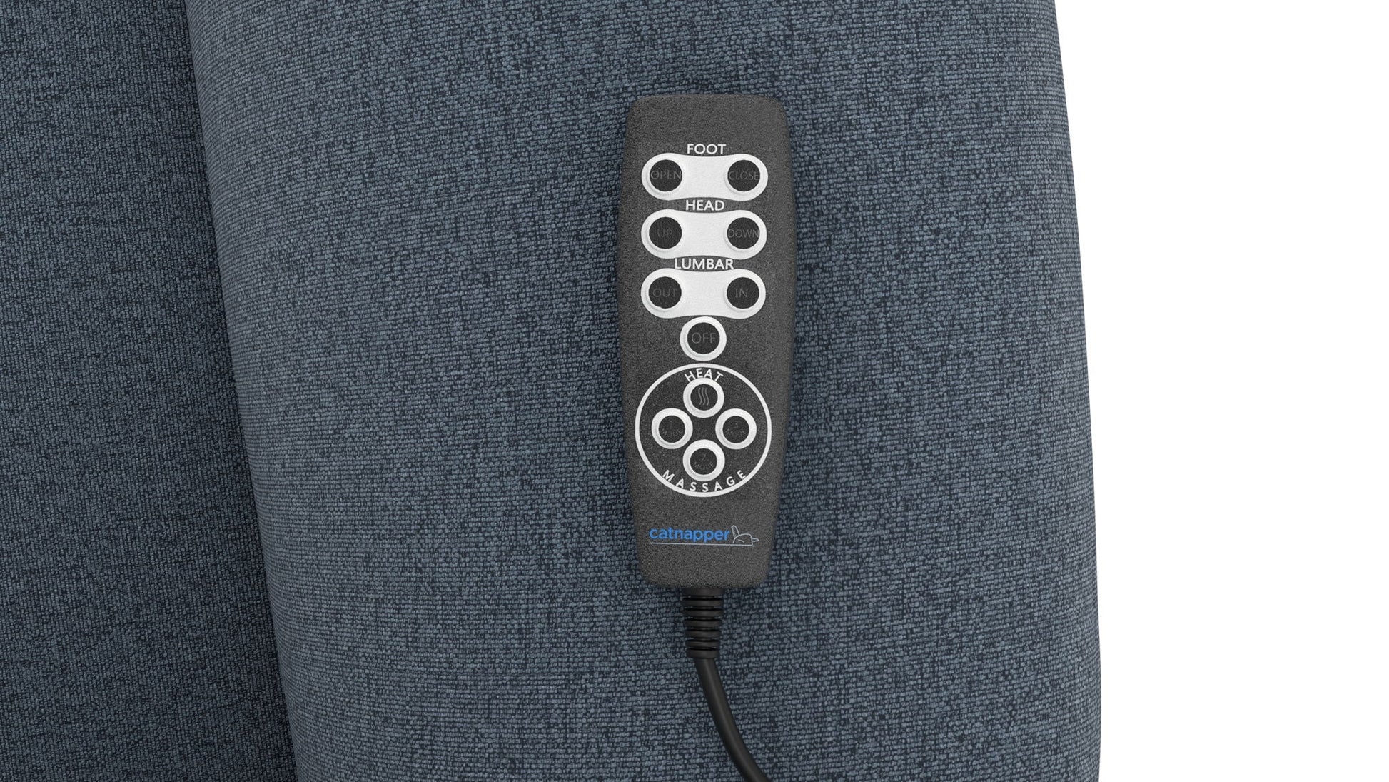 Dreamtime - 48" Power Headrest Power Lay Flat Recliner With CR3 Heat/Massage/Zero Gravity - Hornell Furniture Outlet