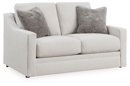 Maitelynn - Chalk - Loveseat - Hornell Furniture Outlet