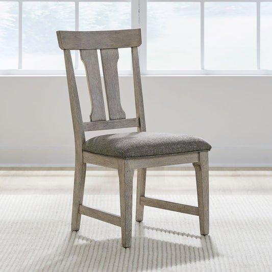Hallendale - Splat Back Side Chair (RTA) - White - Hornell Furniture Outlet