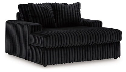 Midnight - Madness - Oversized Chaise - Hornell Furniture Outlet