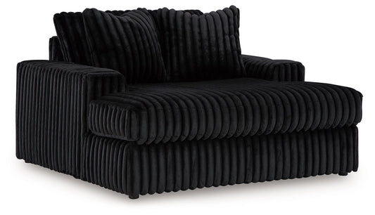 Midnight - Madness - Oversized Chaise - Hornell Furniture Outlet