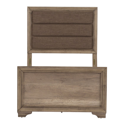 Sun Valley - Upholstered Bed, Dresser & Mirror - Hornell Furniture Outlet