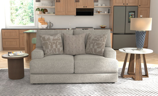 Zeke - Loveseat - Cloud - Hornell Furniture Outlet