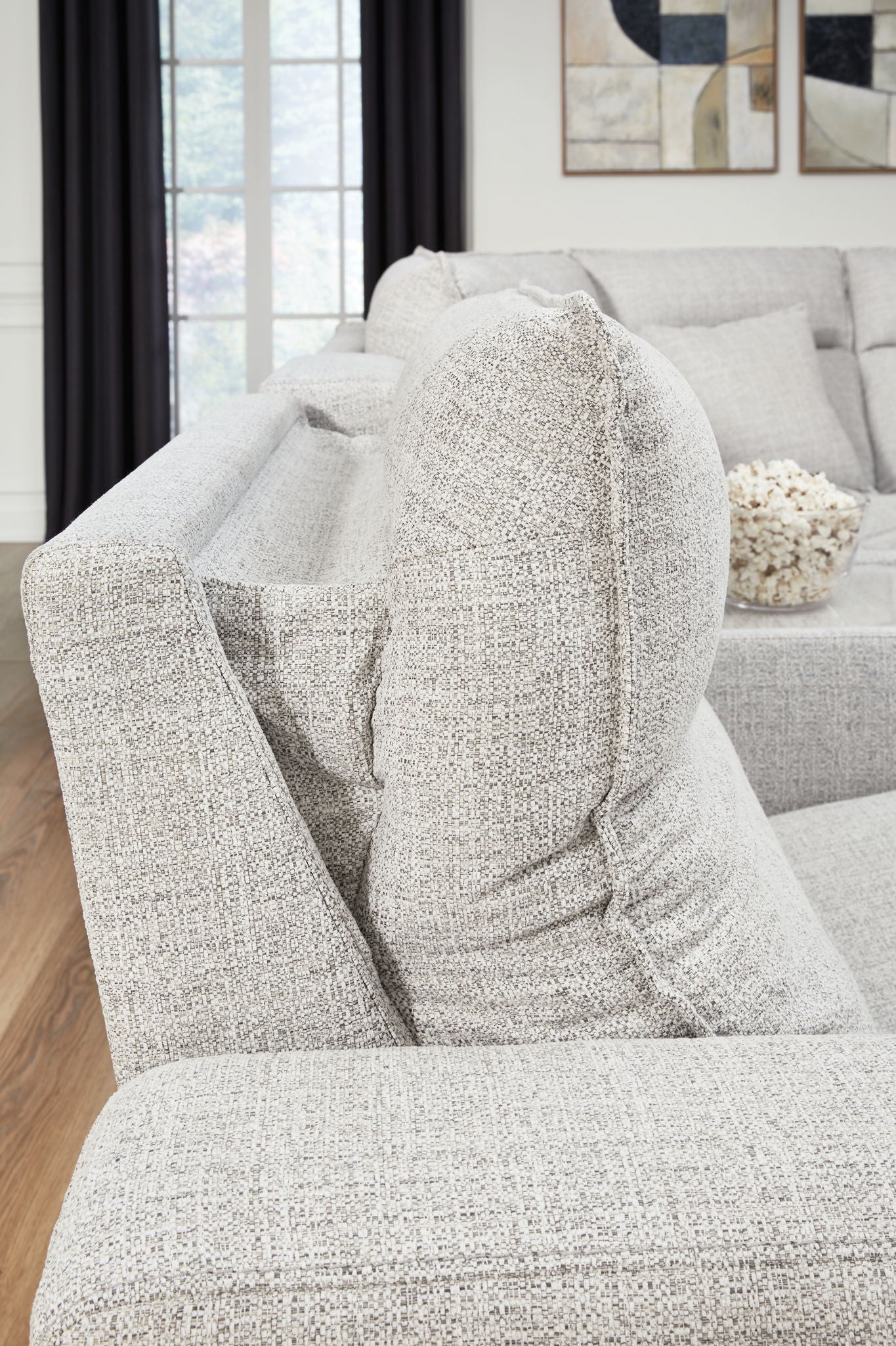 Modmax II - Reclining Sectional - Stone - Hornell Furniture Outlet