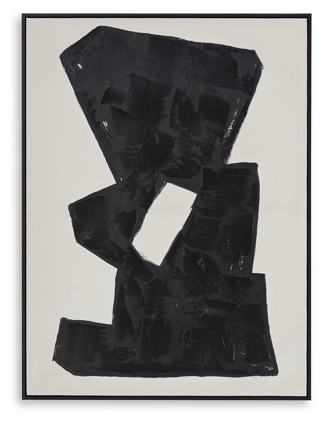Garviery - Black / Cream - Wall Art - Hornell Furniture Outlet