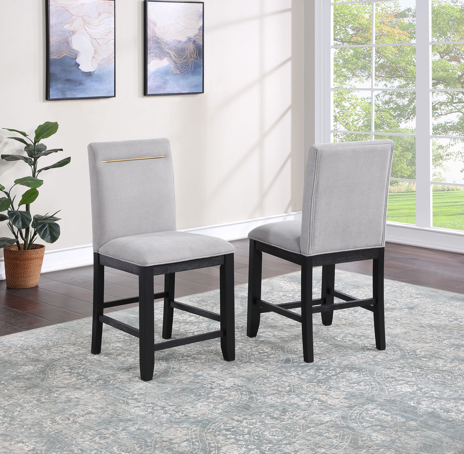 Yves - Counter Height Dining Set - Hornell Furniture Outlet
