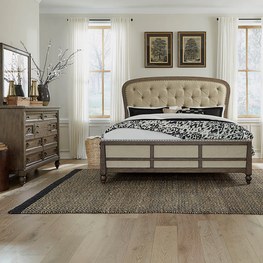 Americana Farmhouse - Shelter Bedroom Set - Hornell Furniture Outlet