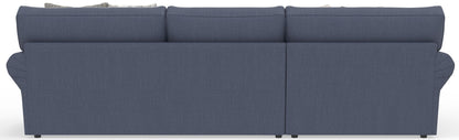 Cape May - Sofa Chaise With Comfort Coil Seating And 5 Accent Pillows Included - Hornell Furniture Outlet