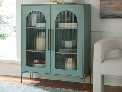 Adwen - Light Green - Accent Cabinet - Hornell Furniture Outlet
