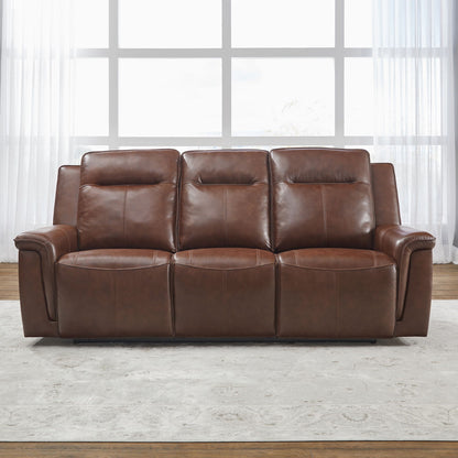 Avery - Sofa P2 - Cognac - Hornell Furniture Outlet