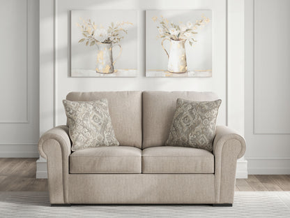 Sararose - Loveseat - Heather - Hornell Furniture Outlet