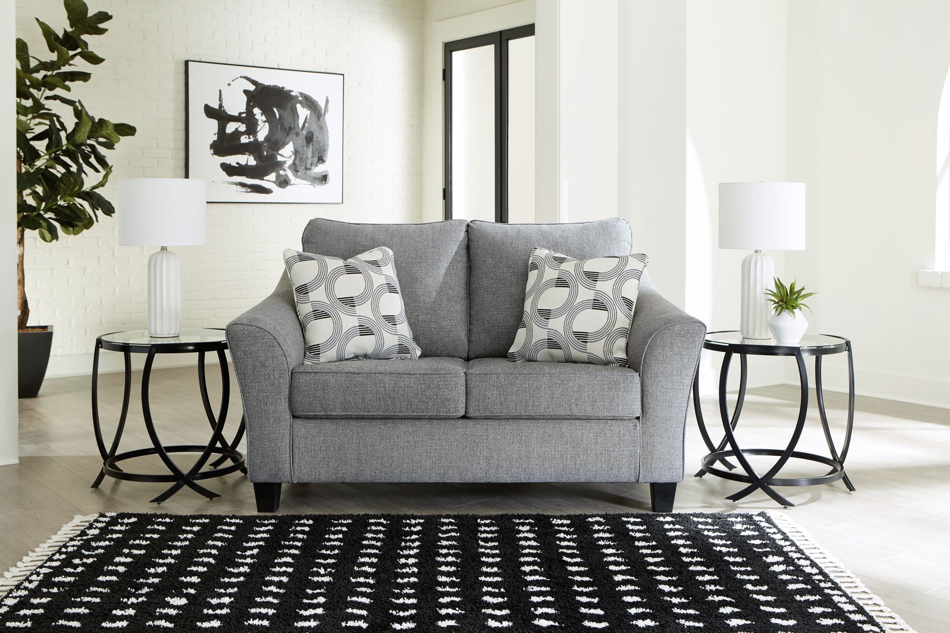 Mathonia - Living Room Set - Hornell Furniture Outlet