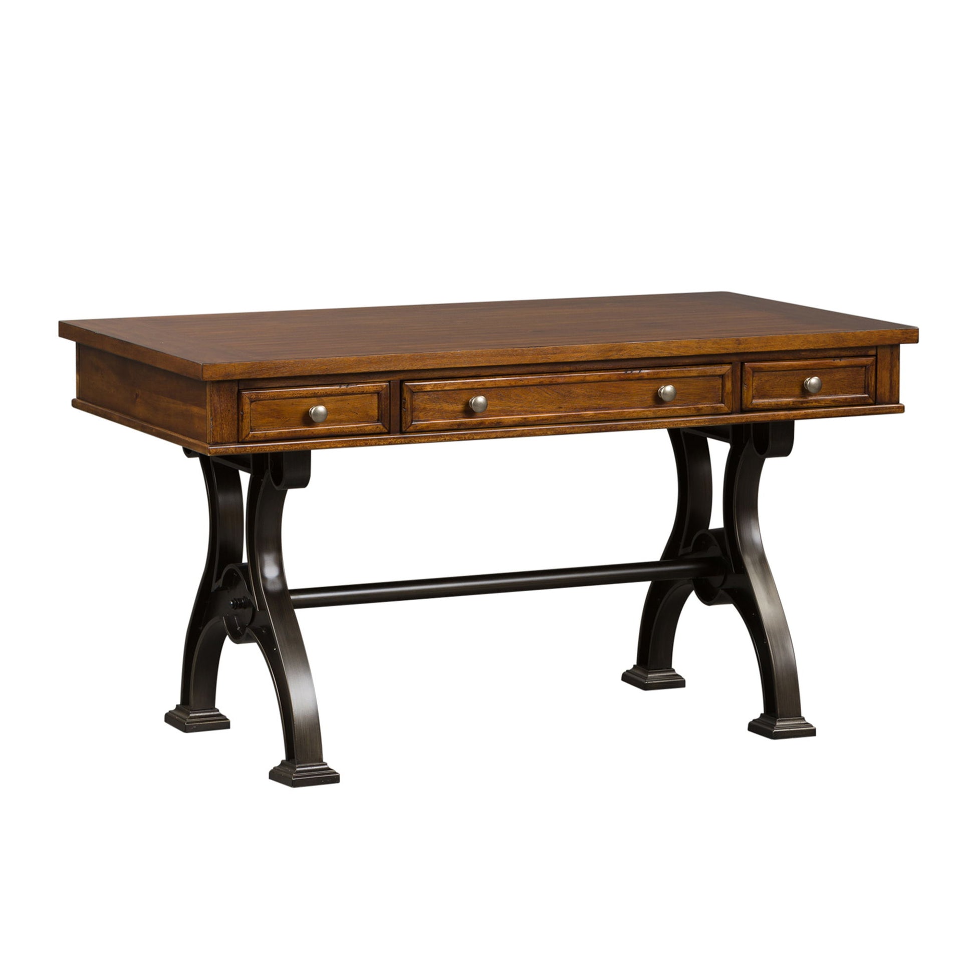 Arlington House - Writing Desk - Dark Brown - Hornell Furniture Outlet