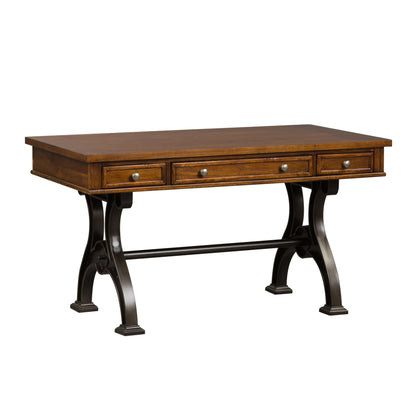 Arlington House - Writing Desk - Dark Brown - Hornell Furniture Outlet