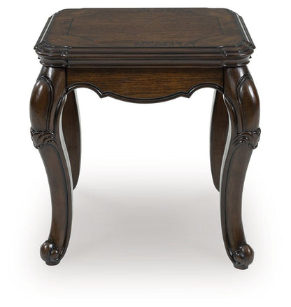 Maylee - Table With Cabriole Legs - Hornell Furniture Outlet