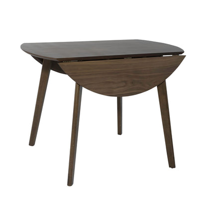 Space Savers - Drop Leaf Table - Dark Brown - Hornell Furniture Outlet