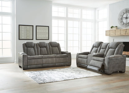 Next - Gen Durapella - Power Reclining Living Room Set - Hornell Furniture Outlet