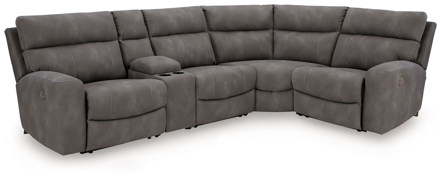 Next - Gen Durapella - Reclining Sectional - Hornell Furniture Outlet