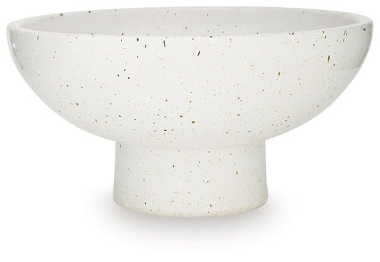 Dallinworth - White / Black - Bowl - Hornell Furniture Outlet