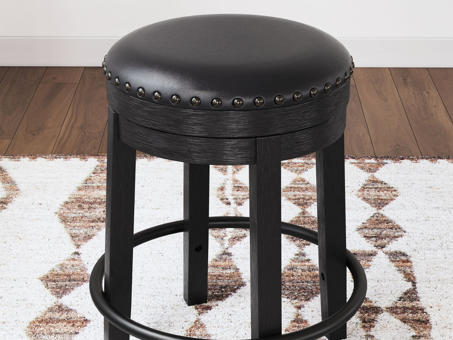 Valebeck - Upholstered Swivel Stool - Hornell Furniture Outlet