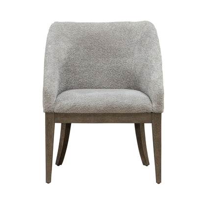 Cascade Falls - Upholstered Side Chair (RTA) - Satin Espresso - Hornell Furniture Outlet