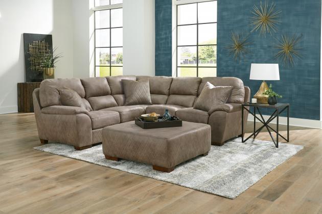 Royce - Cocktail Ottoman - Hornell Furniture Outlet